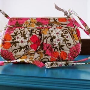 Vera Bradley Frannie Tea Garden Purse